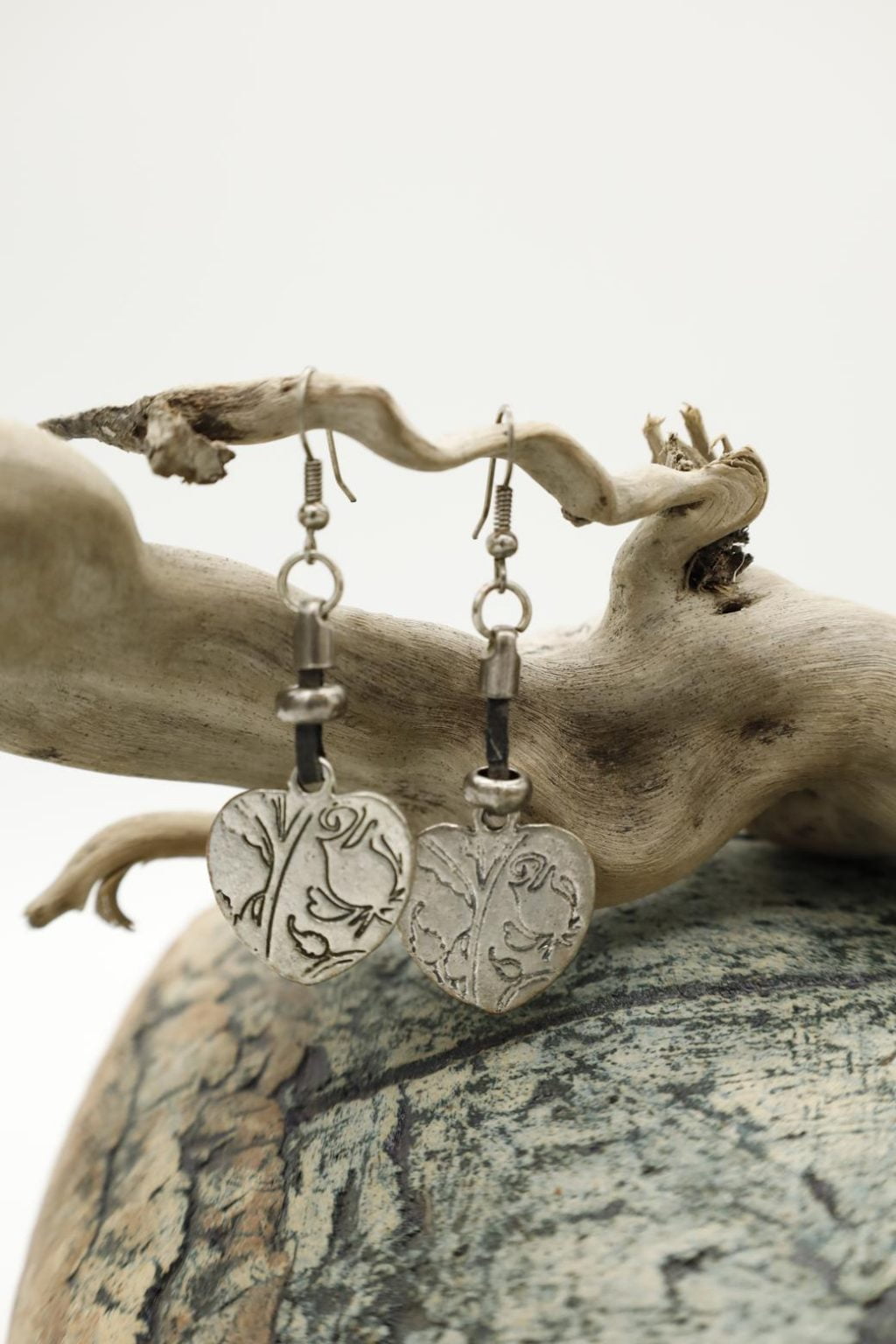 Kolczyki Nero elegante - Druciarnia Artystyczna