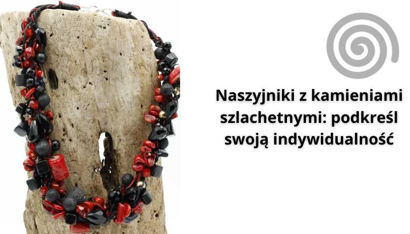 naszyjnik z kamieniami szlachetnymi