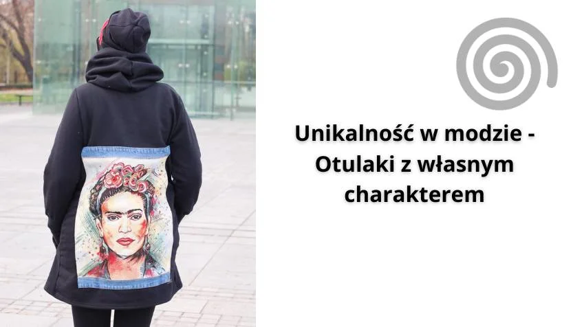 otulak, bluza z kapturem damska