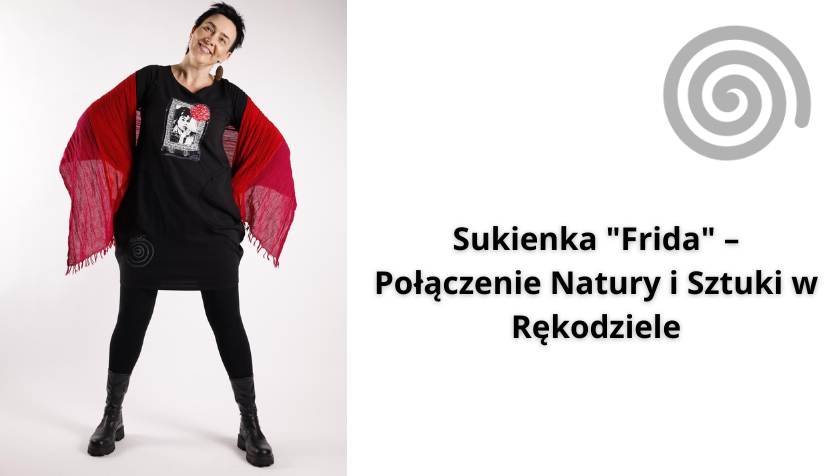 You are currently viewing Sukienka „Frida” – Połączenie Natury i Sztuki w Rękodziele