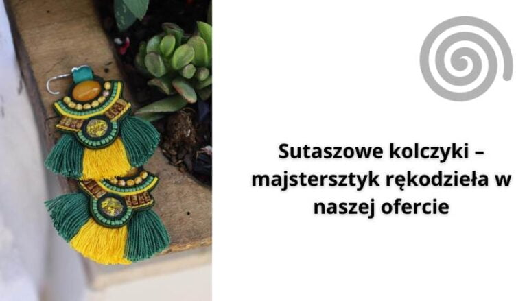 Read more about the article Sutaszowe kolczyki – majstersztyk rękodzieła w naszej ofercie