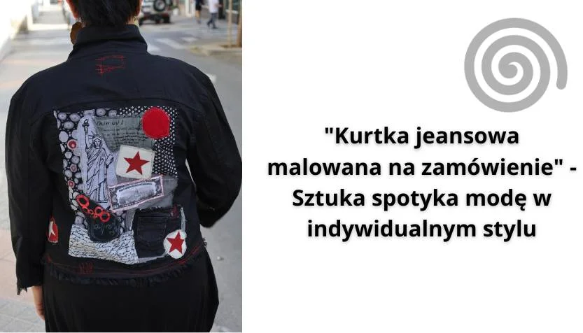 "Kurtka jeansowa malowana na zamówienie" - Sztuka spotyka modę w indywidualnym stylu