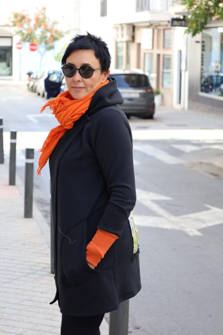 czarna bluza damska