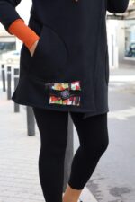 czarna bluza damska