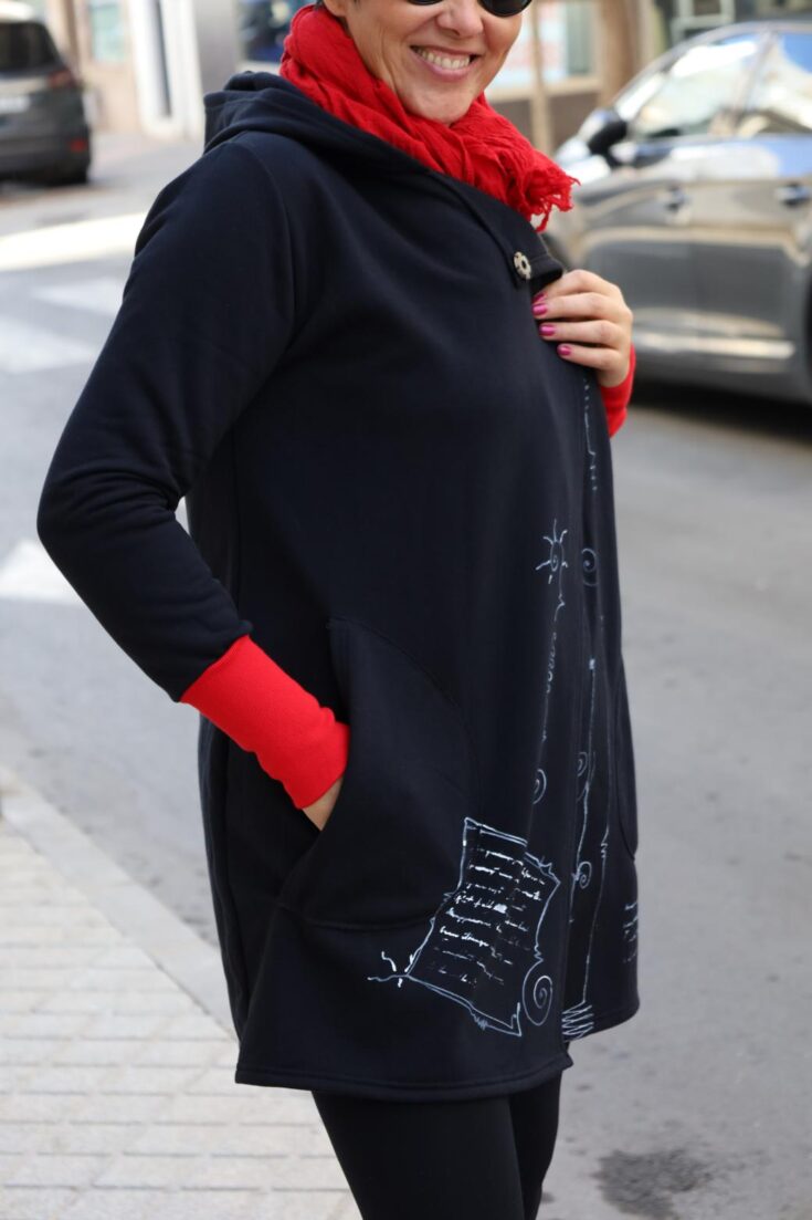 bluza malowana