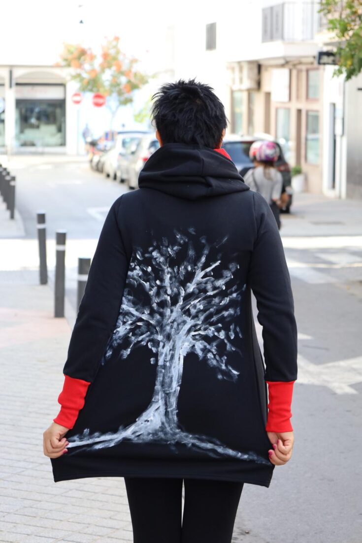 bluza czarna rozpinana