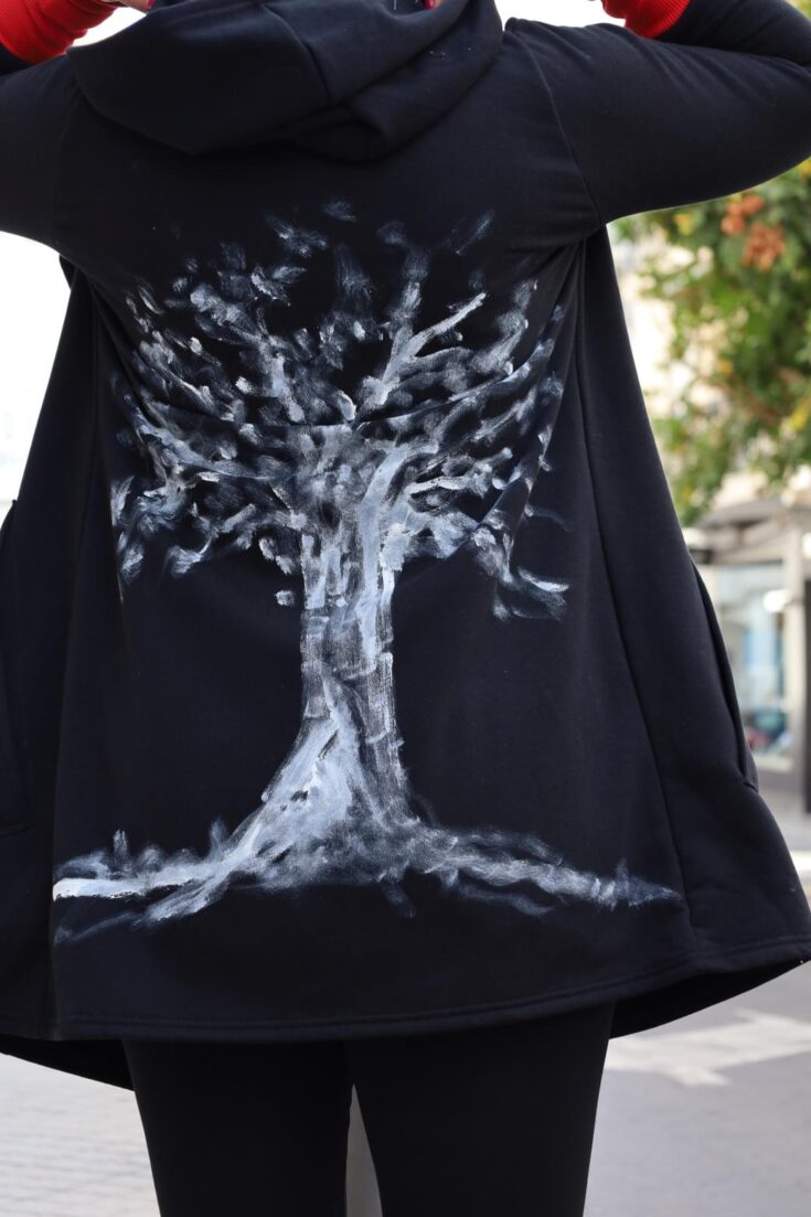 bluza czarna rozpinana