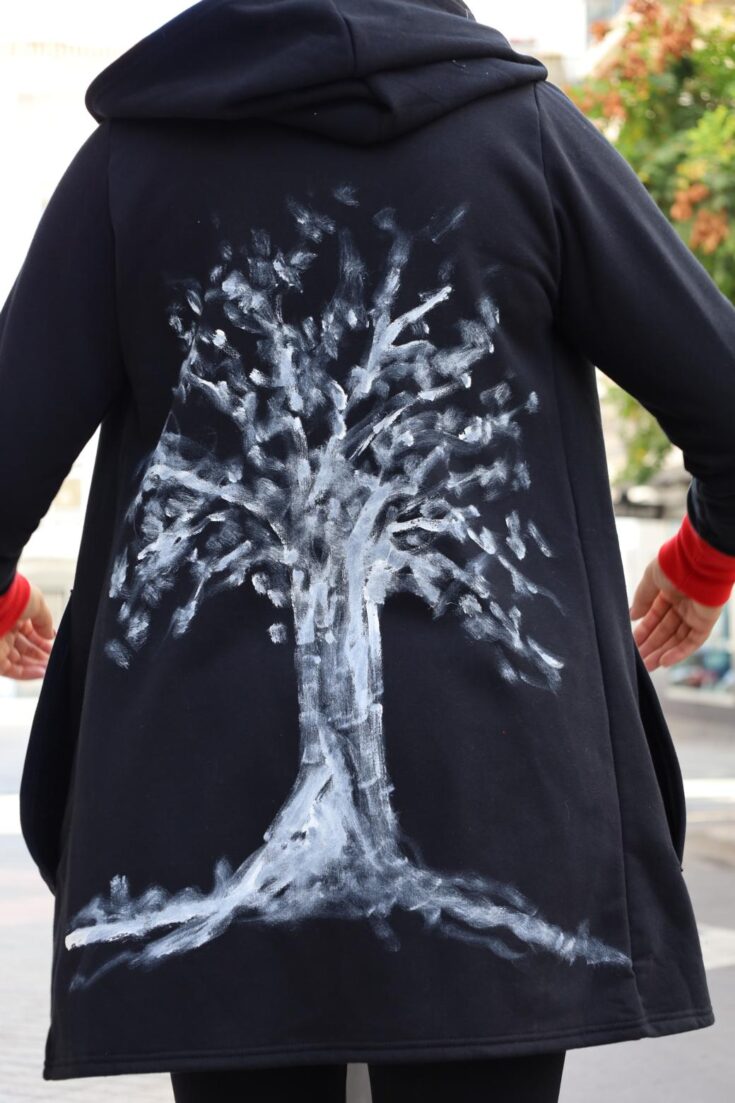 bluza czarna rozpinana