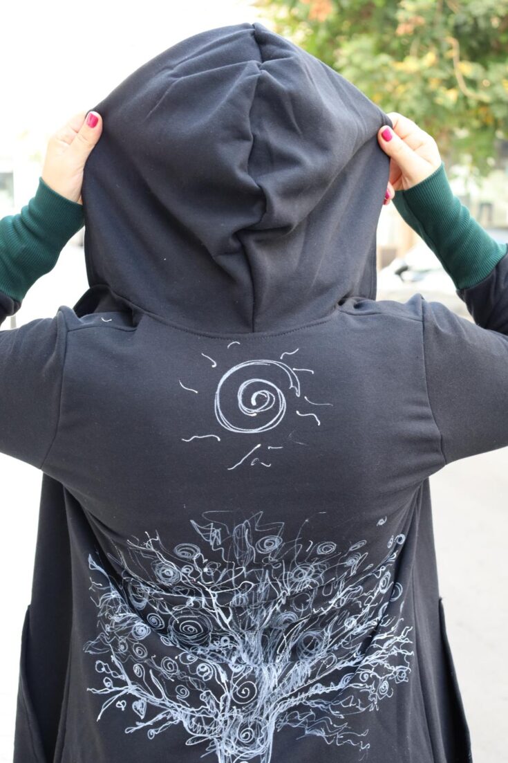 czarna bluza