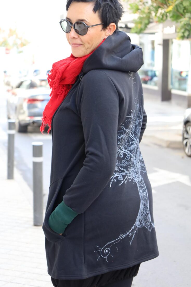 czarna bluza