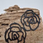 Kolczyki La Rosa Negra