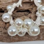 Bransoleta La Perla blanca