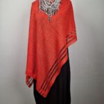 Ponczo Ognista Pomarańcza