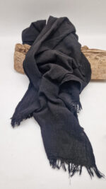 Szal czarna czerń - obrazek 15