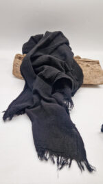 Szal czarna czerń - obrazek 17