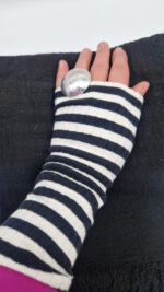 Szal czarna czerń - obrazek 8