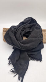 Szal czarna czerń