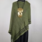 Ponczo Zielona Królowa