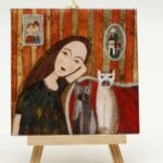 Malowany Kafelek Marianna