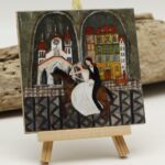 Malowany Kafelek Podróż Poślubna