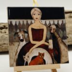 Malowany Kafelek Bella Klara