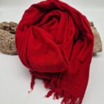 Szalik Czerwona Czerwień