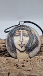 Wisior Zamyślona Piękność - obrazek 6