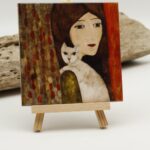 Malowany kafelek Ta piękna