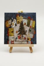 Malowany kafelek Do góry nogami - obrazek 3