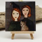 Malowany kafelek Ty i ja