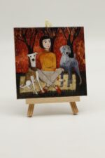 Malowany kafelek Na dywanie - obrazek 3