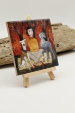 Malowany kafelek Na dywanie - obrazek 4