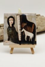 Malowany kafelek Dla muzyka