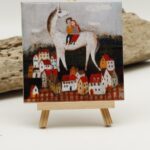 Malowany kafelek Mój konik