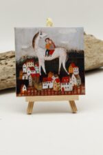 Malowany kafelek Mój konik