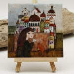 Malowany kafelek Moja Florencja