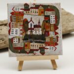 Malowany kafelek W rynku