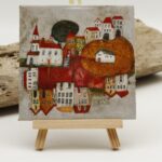 Malowany kafelek Właśnie tam