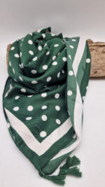 Zielony Paryż i kropki - obrazek 10