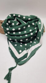 Zielony Paryż i kropki - obrazek 13