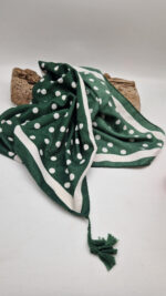 Zielony Paryż i kropki - obrazek 4