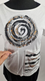 Bluzka Biała Zoe - obrazek 8