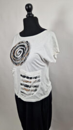 Bluzka Biała Zoe - obrazek 10