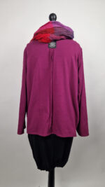 Kardigan Pan Jean Madżenta - obrazek 14