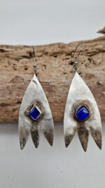 Kolczyki Kobaltowa Piękność - obrazek 3