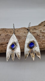 Kolczyki Kobaltowa Piękność - obrazek 5