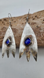 Kolczyki Kobaltowa Piękność - obrazek 6