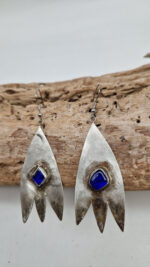 Kolczyki Kobaltowa Piękność - obrazek 7