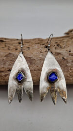 Kolczyki Kobaltowa Piękność - obrazek 8