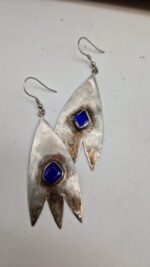 Kolczyki Kobaltowa Piękność - obrazek 9